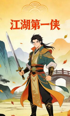 短剧《江湖第一侠》海报