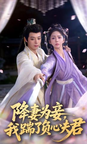 短剧《降妻为妾，我踹了负心夫君》海报