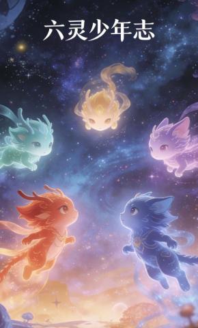 短剧《六灵少年志》海报