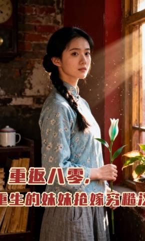 短剧《重返八零，重生的妹妹抢嫁穷糙汉》海报