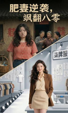 短剧《肥妻逆袭，飒翻八零》海报