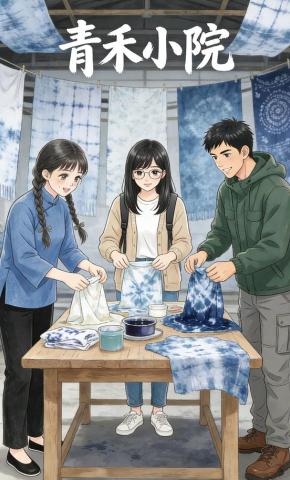 短剧《青禾小院》海报