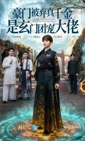 短剧《豪门被弃真千金是玄门团宠大佬》海报