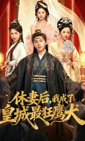 短剧《休妻后，我成了皇城最狂鹰犬》海报