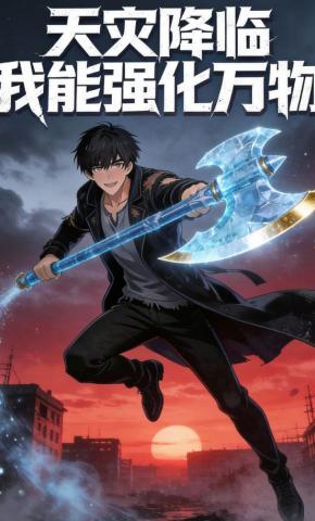 短剧《天灾降临：我能强化万物》海报