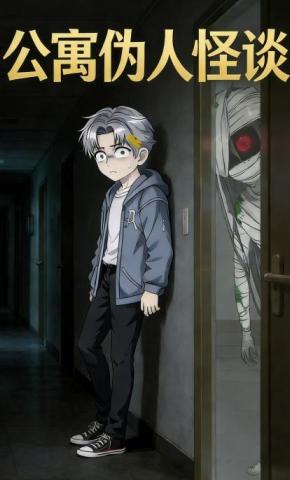 短剧《公寓伪人怪谈》海报
