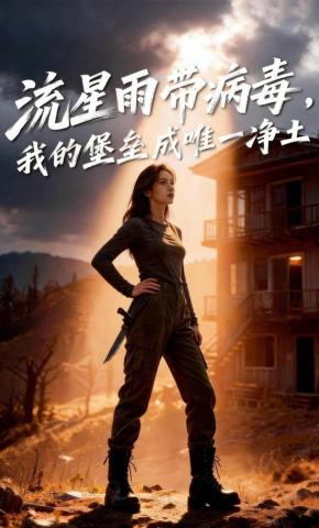 短剧《流星雨带病毒，我的堡垒成唯一净土》海报
