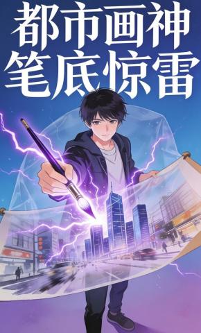 短剧《都市画神笔底惊雷》海报