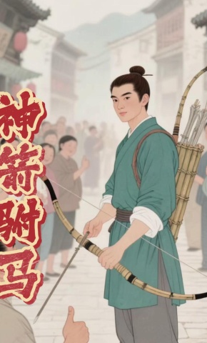 短剧《神箭驸马》海报