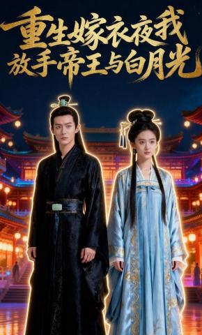 短剧《重生嫁衣夜，我放手帝王与白月光》海报