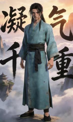 短剧《凝气千重》海报