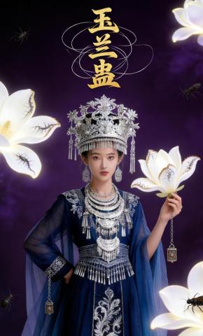 短剧《玉兰蛊》海报