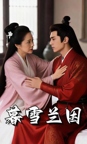 短剧《暮雪兰因》海报