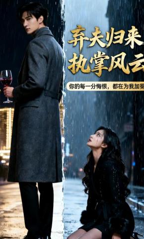 短剧《弃夫归来：执掌风云》海报