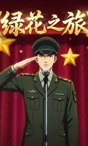 短剧《绿花之旅》海报