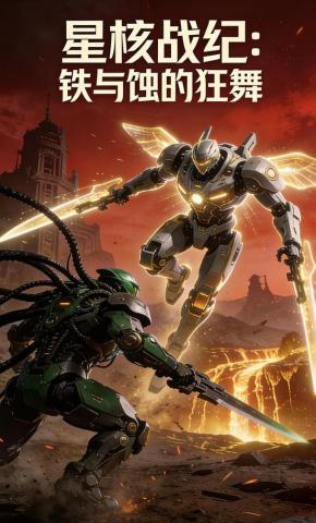 短剧《星核战纪：铁与蚀的狂舞》海报