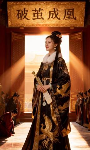 短剧《破茧成凰》海报
