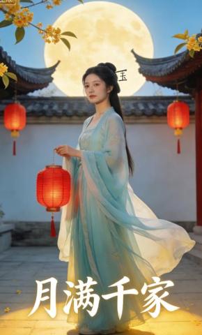 短剧《月满千家》海报