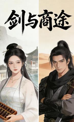 短剧《剑与商途》海报