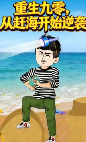 短剧《重生九零，从赶海开始逆袭》海报