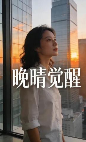 短剧《晚晴觉醒》海报