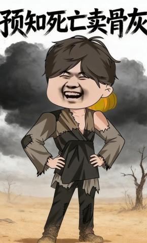 短剧《预知死亡卖骨灰》海报