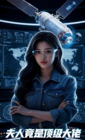 短剧《夫人竟是顶级大佬》海报