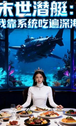 短剧《末世潜艇：我靠系统吃遍深海》海报