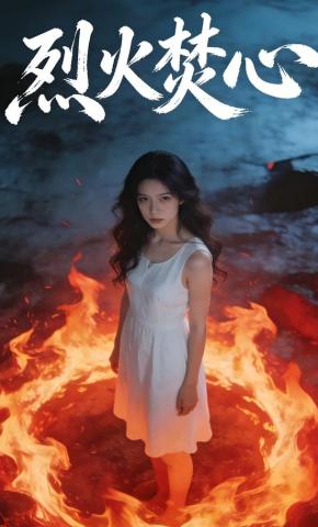 短剧《烈火焚心》海报