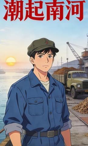 短剧《潮起南河》海报