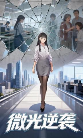 短剧《微光逆袭》海报