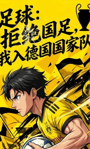 短剧《足球：拒绝国足，我入德国国家队》海报