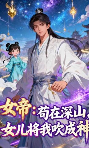 短剧《女帝:苟在深山，女儿将我吹成神》海报