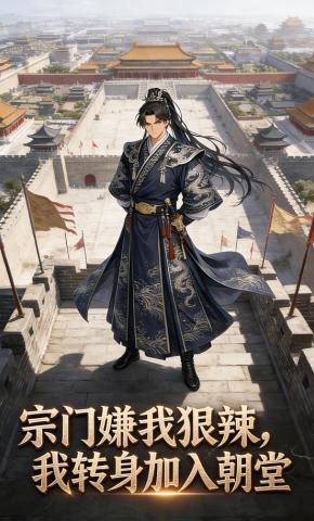 短剧《宗门嫌我狠辣，我转身加入朝堂》海报