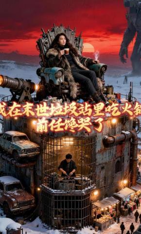 短剧《我在末世垃圾站里吃火锅，前任馋哭了》海报