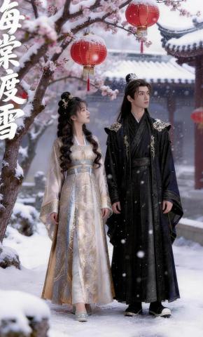 短剧《海棠渡雪》海报