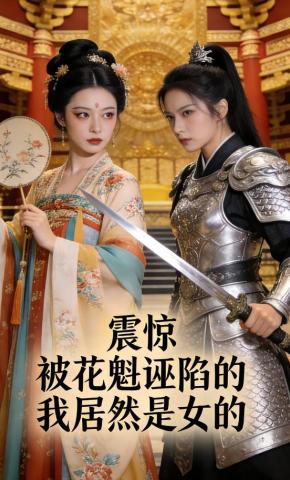 短剧《震惊，被花魁诬陷的我居然是女的》海报