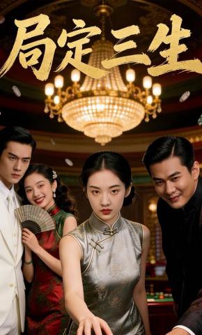 短剧《局定三生》海报