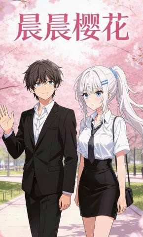 短剧《晨晨樱花》海报