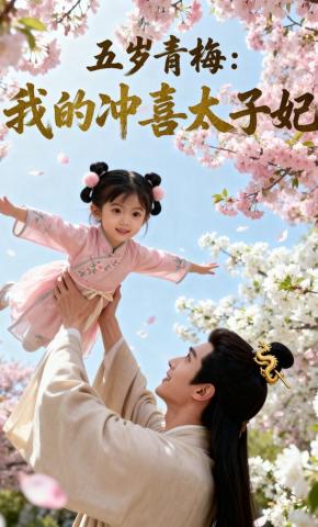 短剧《五岁青梅：我的冲喜太子妃》海报