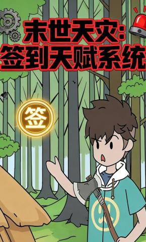 短剧《末世天灾：签到天赋系统》海报