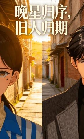 短剧《晚星归序，旧人归期》海报