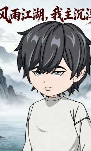 短剧《风雨江湖，我主沉浮》海报