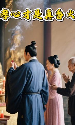 短剧《孝心才是真香火》海报