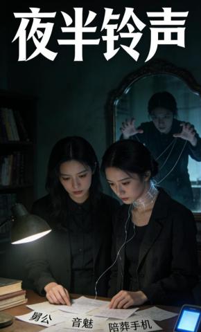 短剧夜半铃声海报