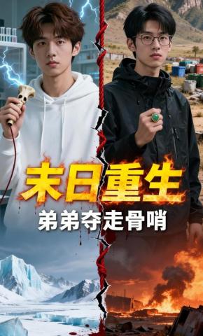 短剧《末日重生之弟弟夺走骨哨》海报