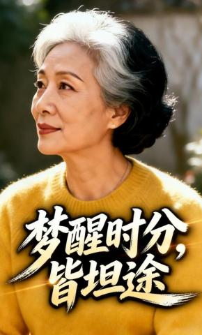 短剧《梦醒时分，皆坦途》海报