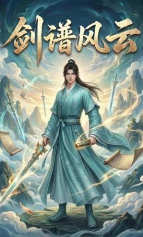 短剧《剑谱风云》海报