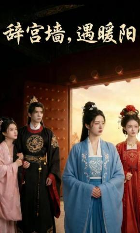 短剧《辞宫墙，遇暖阳》海报