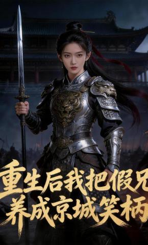 短剧《重生后我把假兄养成京城笑柄》海报